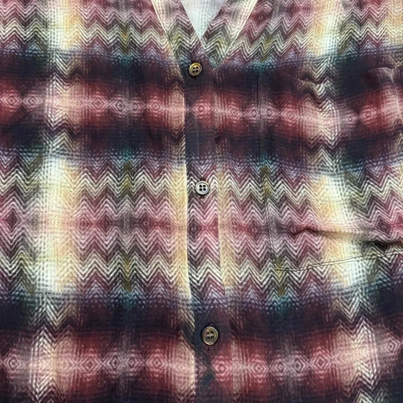 Haute Hippie 100% silk tribal print blouse. Size small. - Picture 9 of 11